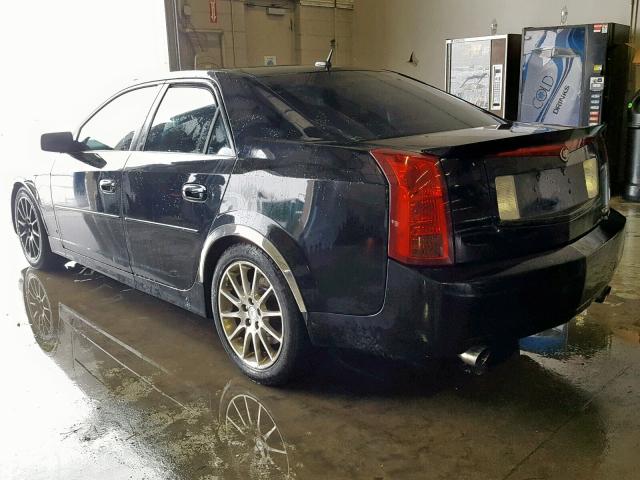 1G6DP577660201250 - 2006 CADILLAC CTS HI FEA BLACK photo 3