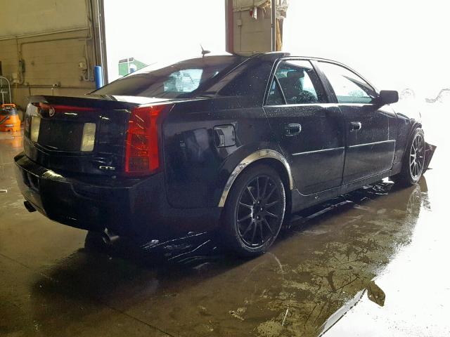 1G6DP577660201250 - 2006 CADILLAC CTS HI FEA BLACK photo 4