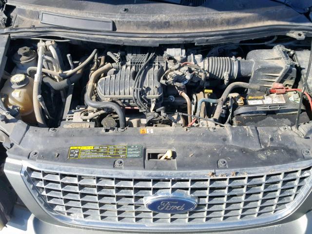 2FMZA52226BA61255 - 2006 FORD FREESTAR S GRAY photo 7