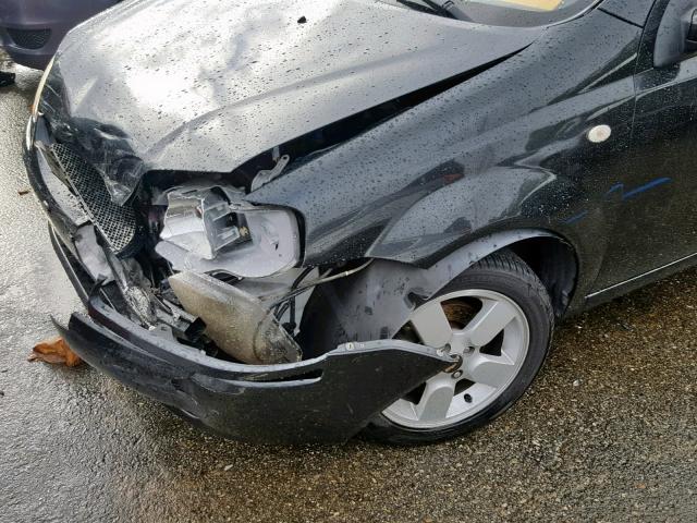 KL1TD66668B086308 - 2008 CHEVROLET AVEO BASE შავი ფოტო 10