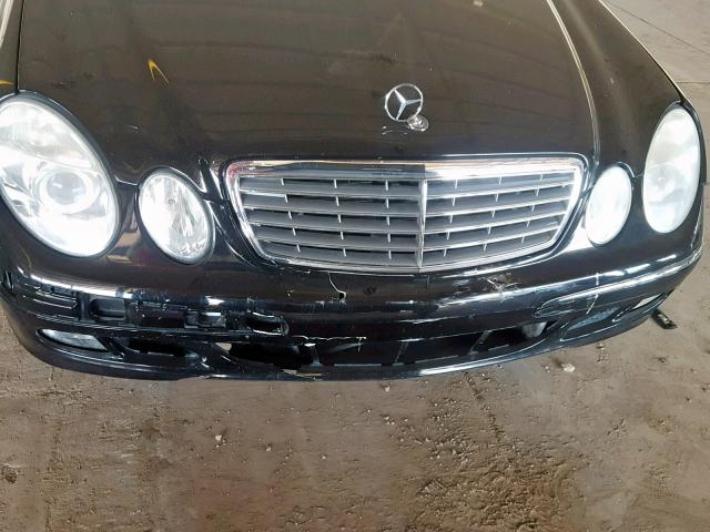 WDBUF65J84A517372 - 2004 MERCEDES-BENZ E 320 BLACK photo 9