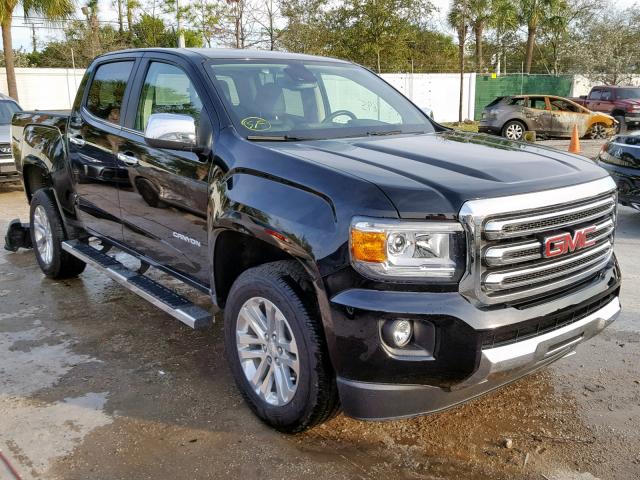 1GTG5DEN4H1294276 - 2017 GMC CANYON SLT BLACK photo 1