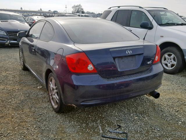 JTKDE177470193770 - 2007 TOYOTA SCION TC 蓝色 照片 3
