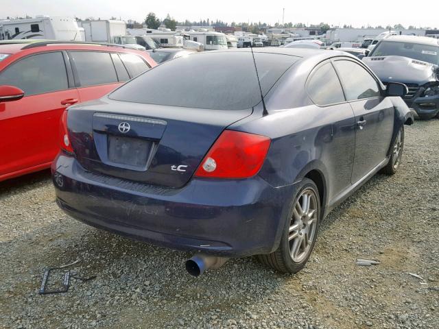JTKDE177470193770 - 2007 TOYOTA SCION TC 蓝色 照片 4