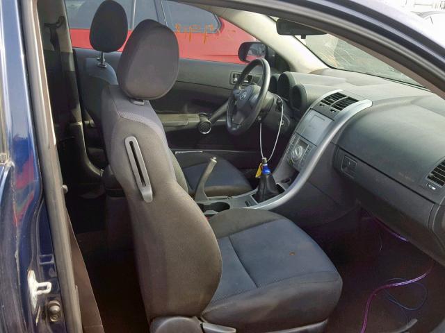 JTKDE177470193770 - 2007 TOYOTA SCION TC 蓝色 照片 5