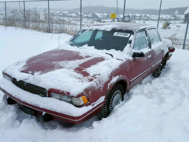 1G4AG55M3T6451025 - 1996 BUICK CENTURY SP RED photo 2