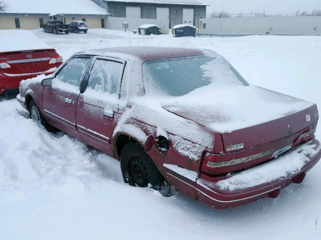 1G4AG55M3T6451025 - 1996 BUICK CENTURY SP RED photo 3