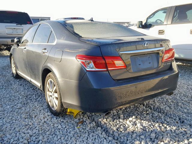 JTHBK1EG3B2445269 - 2011 LEXUS ES 350 GRAY photo 3