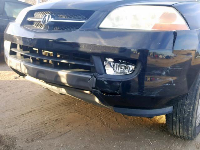 2HNYD18843H526455 - 2003 ACURA MDX TOURIN BLACK photo 9