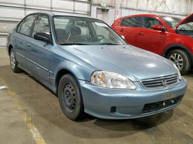 2HGEJ6614YH598852 - 2000 HONDA CIVIC BASE BROWN photo 1