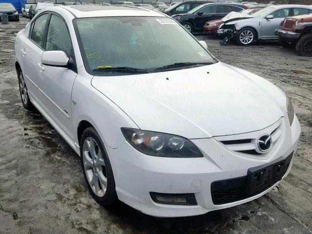 JM1BK323481805906 - 2008 MAZDA 3 S WHITE photo 1