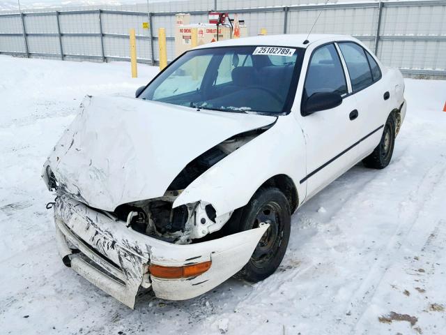 1Y1SK5263VZ436874 - 1997 GEO PRIZM BASE თეთრი ფოტო 2