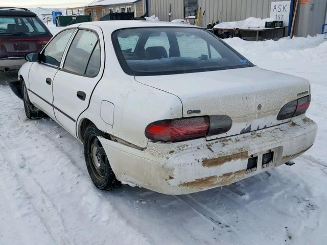 1Y1SK5263VZ436874 - 1997 GEO PRIZM BASE თეთრი ფოტო 3