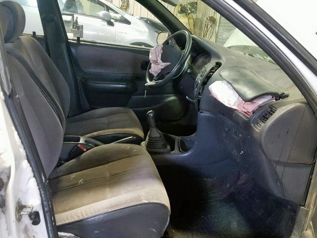 1Y1SK5263VZ436874 - 1997 GEO PRIZM BASE თეთრი ფოტო 5