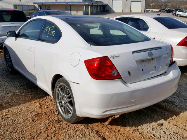 JTKDE167370172734 - 2007 TOYOTA SCION TC 白色 照片 3