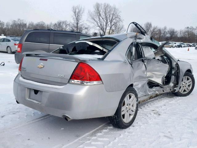 2G1WD58C981276910 - 2008 CHEVROLET IMPALA SUP 银色 照片 4