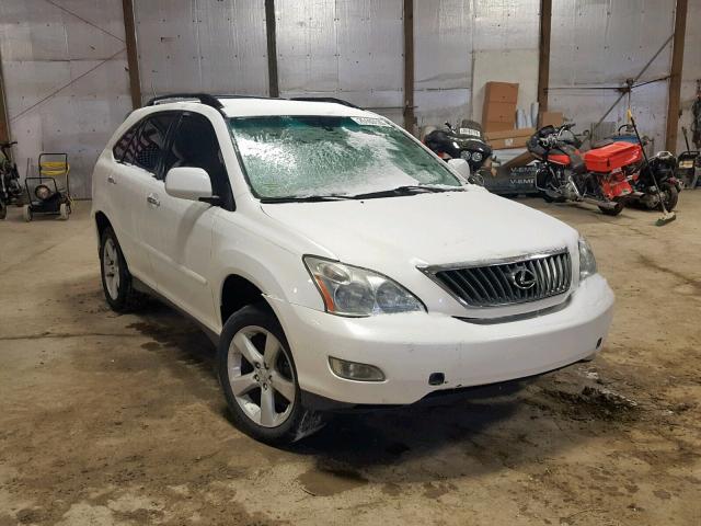 JTJGK31U189851384 - 2008 LEXUS RX 350 WHITE photo 1