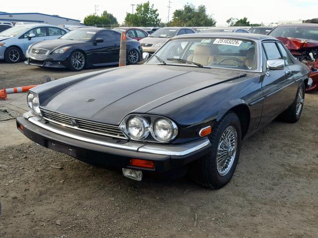 SAJNW5845LC173834 - 1990 JAGUAR XJS BLACK photo 2