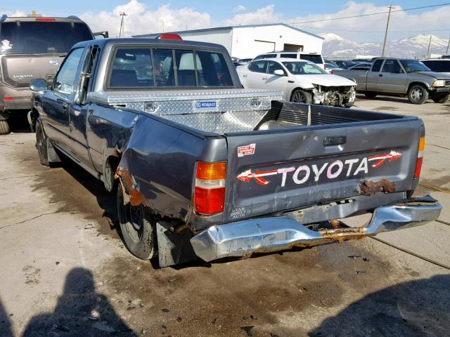 JT4RN93P1S5111815 - 1995 TOYOTA PICKUP 1/2 GRAY photo 3