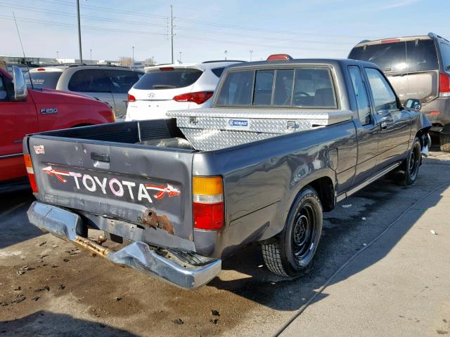 JT4RN93P1S5111815 - 1995 TOYOTA PICKUP 1/2 GRAY photo 4