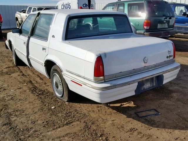 1C3XC66R3ND729757 - 1992 CHRYSLER NEW YORKER WHITE photo 3