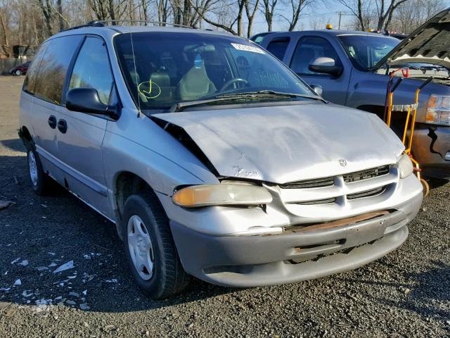 2B4GP2535YR735127 - 2000 DODGE CARAVAN SILVER photo 1