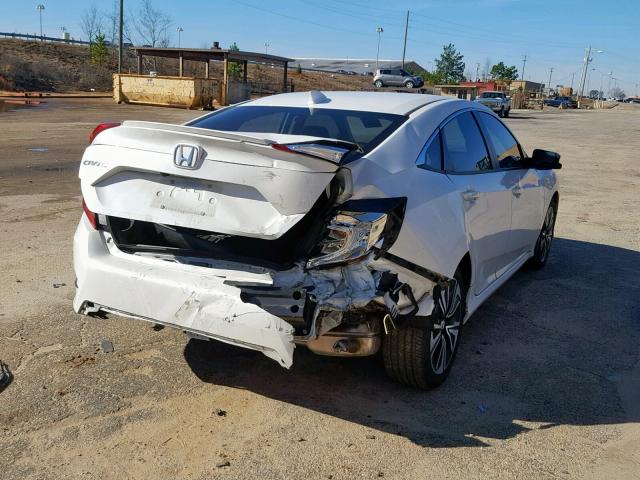 2HGFC1F70HH634977 - 2017 HONDA CIVIC EXL WHITE photo 4