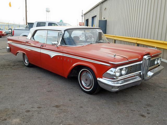 C9UH705349 - 1959 FORD EDSEL RED photo 1