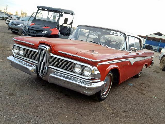 C9UH705349 - 1959 FORD EDSEL RED photo 2