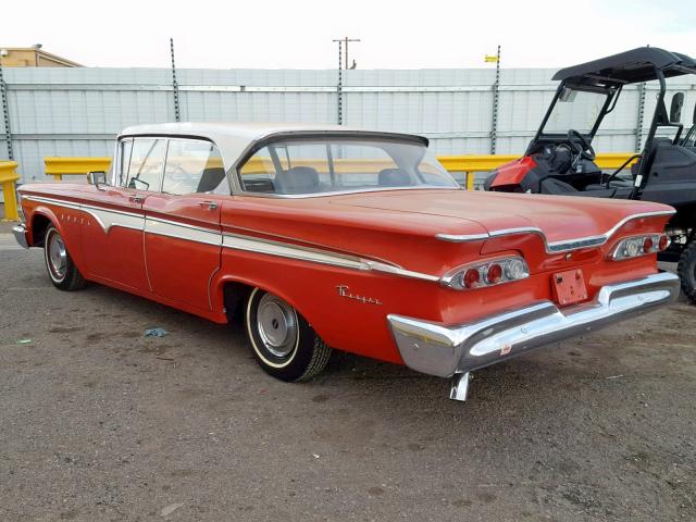 C9UH705349 - 1959 FORD EDSEL RED photo 3