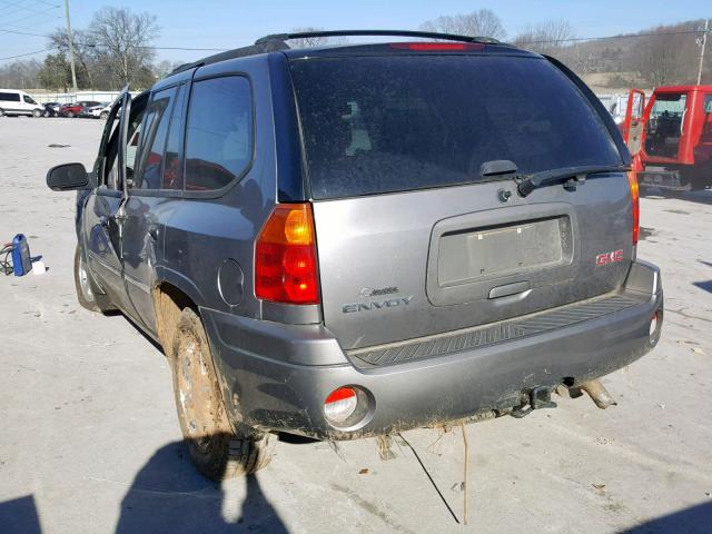 1GKDT43S992104439 - 2009 GMC ENVOY SLT GRAY photo 3