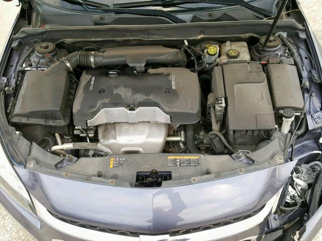 1G11C5SL9EF301413 - 2014 CHEVROLET MALIBU 1LT ლურჯი ფოტო 7