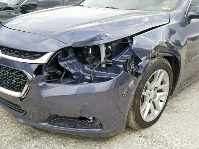1G11C5SL9EF301413 - 2014 CHEVROLET MALIBU 1LT ლურჯი ფოტო 9