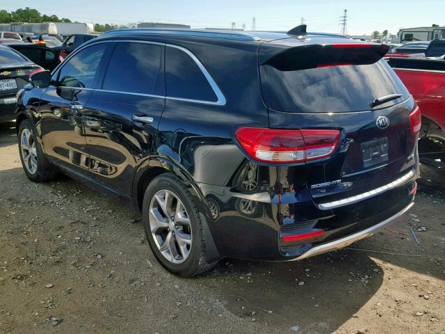 5XYPK4A5XGG049852 - 2016 KIA SORENTO SX BLACK photo 3