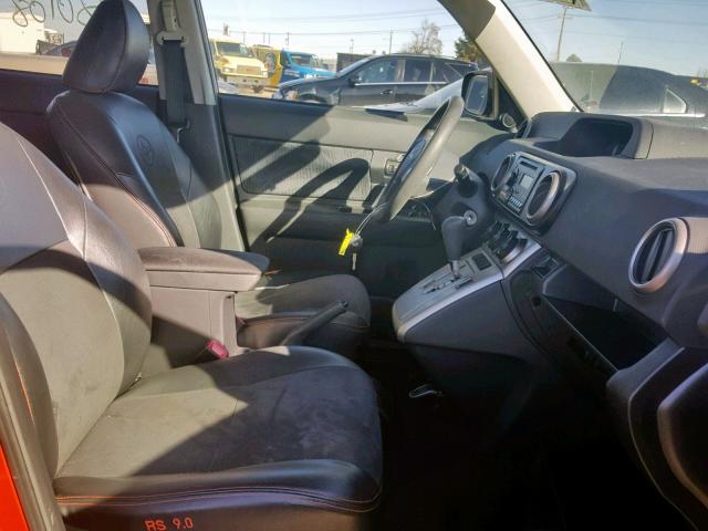 JTLZE4FE3CJ008969 - 2012 TOYOTA SCION XB 橙色 照片 5