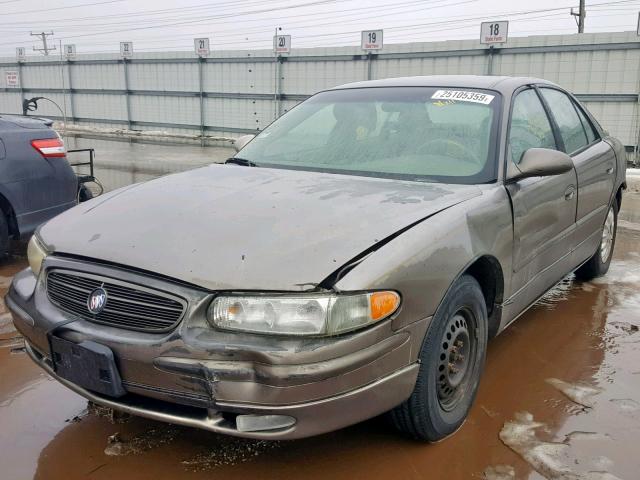 2G4WB52K531141649 - 2003 BUICK REGAL LS BROWN photo 2