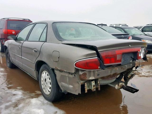 2G4WB52K531141649 - 2003 BUICK REGAL LS BROWN photo 3