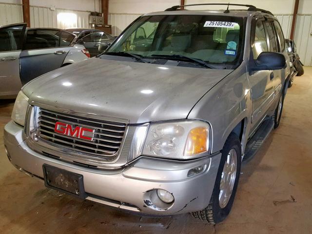 1GKDS13S242132433 - 2004 GMC ENVOY SILVER photo 2