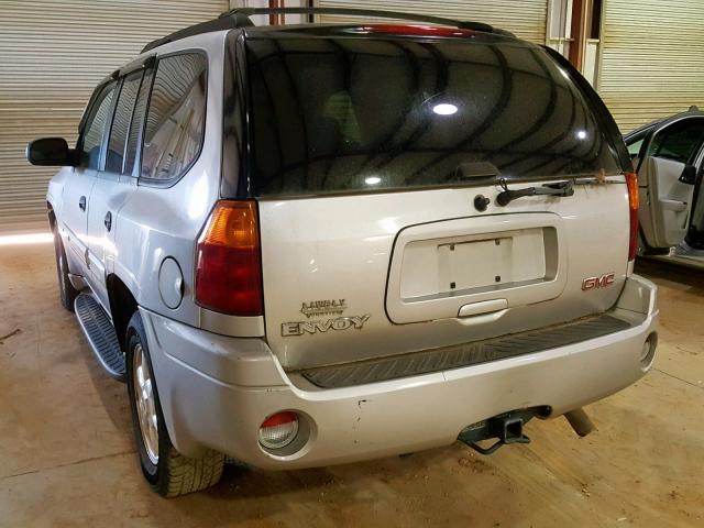 1GKDS13S242132433 - 2004 GMC ENVOY SILVER photo 3