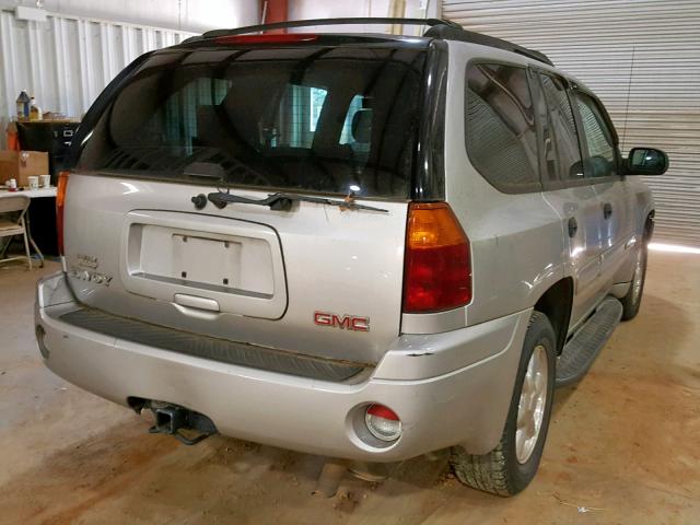 1GKDS13S242132433 - 2004 GMC ENVOY SILVER photo 4