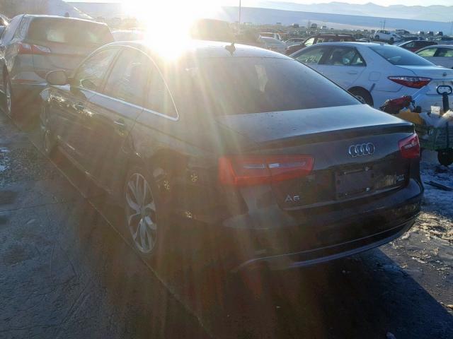 WAUHGAFC4CN136352 - 2012 AUDI A6 PRESTIG BLACK photo 3