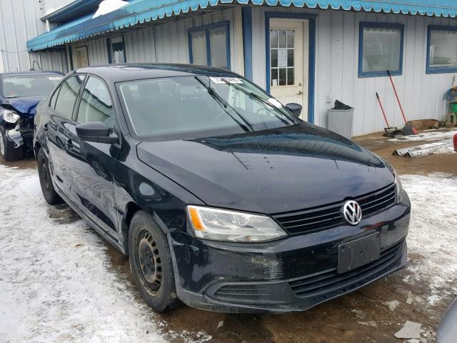 3VW2K7AJ4CM319063 - 2012 VOLKSWAGEN JETTA BASE Սև լուսանկար 1