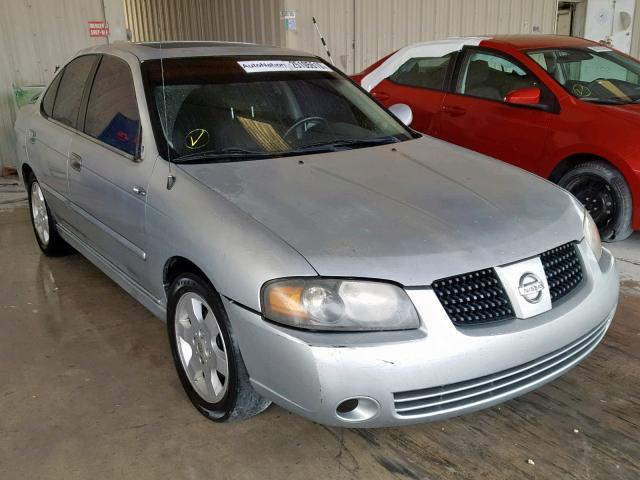 3N1AB51D64L734795 - 2004 NISSAN SENTRA SE- SILVER photo 1