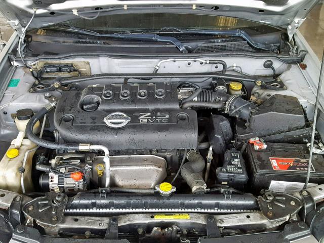 3N1AB51D64L734795 - 2004 NISSAN SENTRA SE- SILVER photo 7