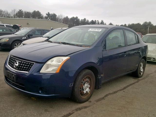 3N1AB61E18L636178 - 2008 NISSAN SENTRA 2.0 BLUE photo 2