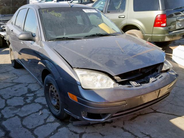 1FAFP34N55W245447 - 2005 FORD FOCUS ZX4 GRAY photo 1