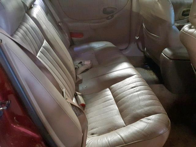 1G2WP52K0YF260204 - 2000 PONTIAC GRAND PRIX BURGUNDY photo 6