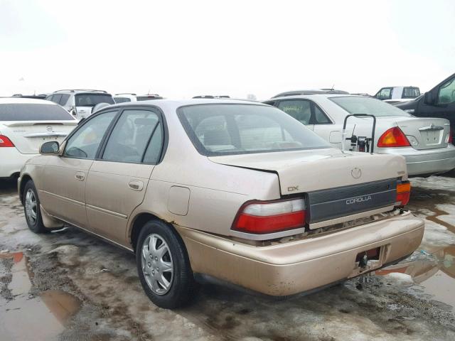 1NXBB02E8TZ404118 - 1996 TOYOTA COROLLA DX TAN photo 3