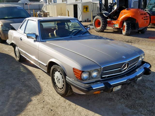 WDBBA48D7KA098976 - 1989 MERCEDES-BENZ 560 SL TAN photo 1