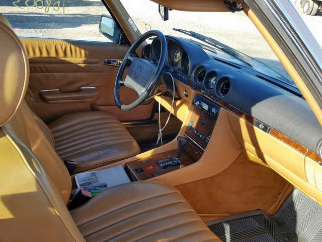 WDBBA48D7KA098976 - 1989 MERCEDES-BENZ 560 SL TAN photo 5